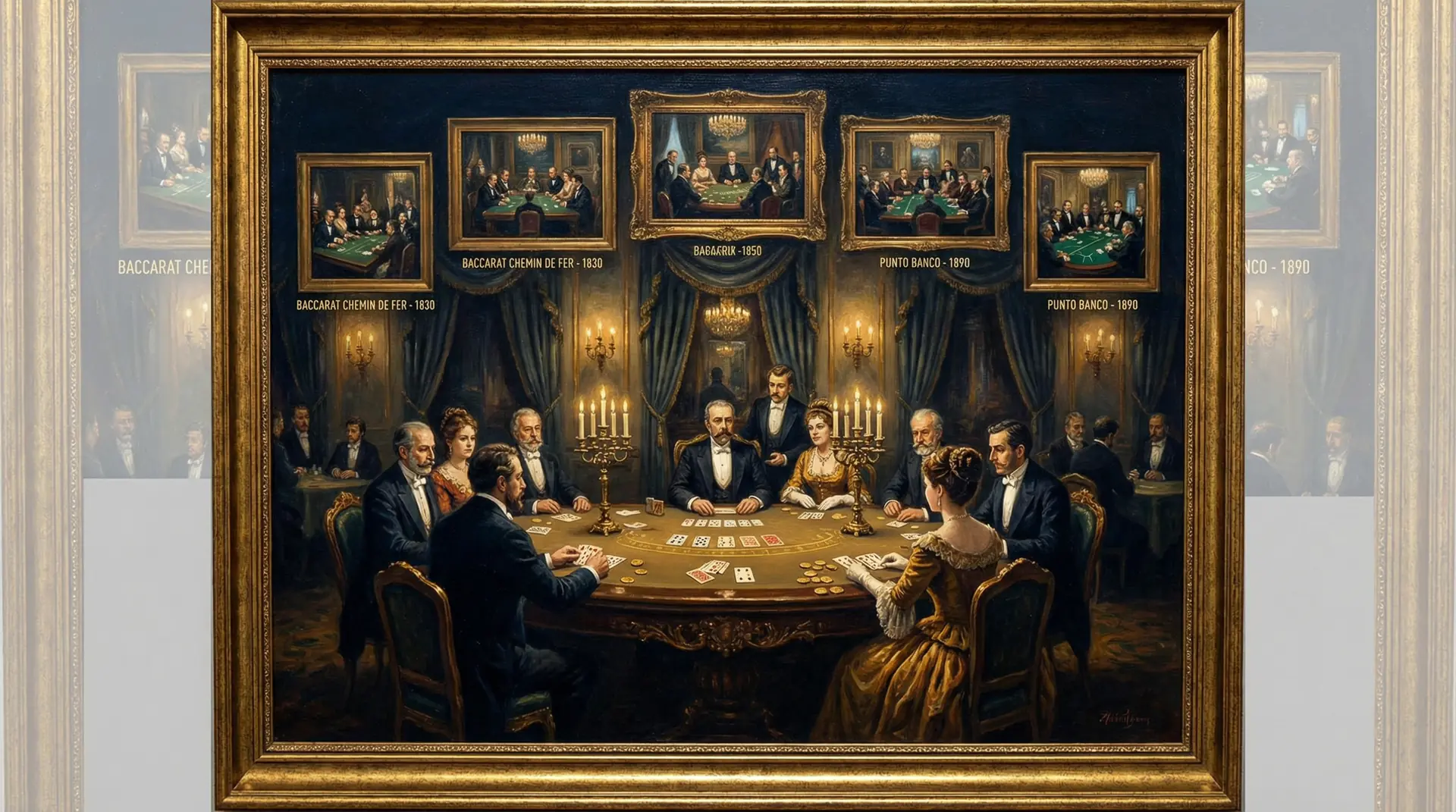 百家乐历史渊源 — 欧洲宫廷纸牌游戏